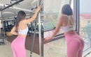 Hot girl phòng Gym nâng tạ 300kg, khao khát nâng vòng ba