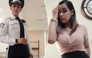 Nữ cảnh sát “gây sốt” sau clip khoe nhan sắc xinh đẹp
