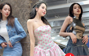 Hoa hậu Thanh Thủy chăm mặc váy ngắn tôn chân dài thẳng tắp