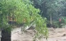 Video: Cây cầu bị nước lũ đánh sập trước mắt người dân