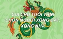 Tuổi xông nhà năm 2024 cho gia chủ tuổi Thìn