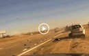 Video: Mất lái, SUV va chạm hất bay cảnh sát xuống bãi cỏ