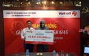 Người đàn ông Hà Giang trúng độc đắc Vietlott gần 41,5 tỷ đồng