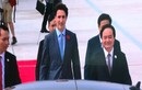Thủ tướng Canada đẹp như “tài tử” đến Đà Nẵng