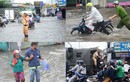 Ấm lòng những hình ảnh trong cơn mưa bão ở TP.HCM