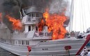 Liên tục xảy ra hàng loạt vụ cháy tàu ở Hạ Long