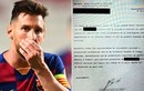Lộ nội dung mật thư phũ phàng của Messi gửi đến Barcelona