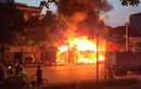 Đang cháy lớn tại Tứ Hiệp, Thanh Trì, Hà Nội, có người thương vong