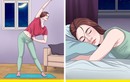 Tập thể dục trước khi đi ngủ: Hiệu quả như tập buổi sáng