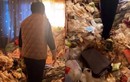 Trung Quốc: Cô gái thuê nhà để lại núi rác cao gần 1m