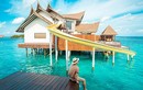 Vũ Khắc Tiệp ở villa 150 triệu/đêm tại thiên đường du lịch Maldives 