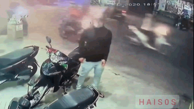 Video: Màn phối hợp bắt trộm xe máy như phim hành động