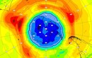 Công bố hình ảnh cực sốc lỗ thủng tầng ozone ở Nam Cực 