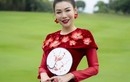 MC Golf số 1 Việt Nam mặc áo dài rạng rỡ đón năm mới