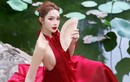 Mỹm Trần khéo chọn nội y với váy yếm trong bộ ảnh đón Tết