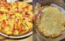 Đặt pizza online, cô nàng hết hồn với chiếc bánh 'đế ơi ở lại nhân đi nhé'