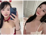 “Đứng hình” trước hot girl diện đồ xẻ sâu, trễ nải khoe ngực “khủng“