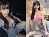 Hot girl gợi cảm diện mốt crop-top xẻ sâu hút mắt