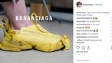 Giày Balenciaga bằng vỏ chuối và loạt đồ chế hàng hiệu “bá đạo“