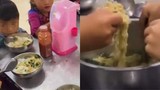 Kết quả xác minh hình ảnh học sinh bán trú ăn mì tôm chan cơm ở Lào Cai