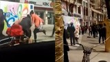 Clip một phụ nữ bị làm nhục trên phố gây phẫn nộ