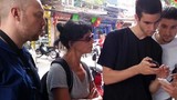 Du khách Pháp bị đe dọa ở phố cổ Hà Nội