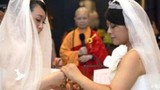 Đám cưới đồng tính đầu tiên tại chùa ở Đài Loan