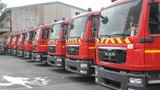 “Ngắm” 15 xe cứu hỏa hiện đại nhất TP HCM chữa cháy