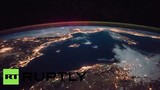Châu Âu đẹp huyền ảo nhìn từ trạm không gian