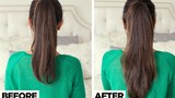 Cách làm tăng chiều dài tóc trong 10 giây