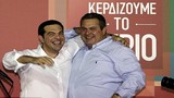 Thủ tướng Hy Lạp Alexis Tsipras rạng rỡ khi đắc cử