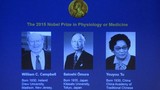 Ba nhà khoa học đoạt giải Nobel Y học 2015