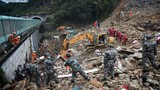 Hiện trường vụ lở đất kinh hoàng ở Trung Quốc