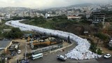 Nhức nhối “dòng sông” rác ở Lebanon