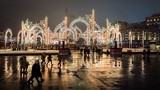 Thủ đô Moscow trang hoàng rực rỡ đón Năm Mới 2017