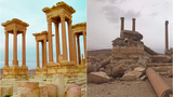 Hình ảnh thành phố Palmyra trước và sau giải phóng lần 2