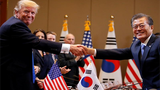 Loạt ảnh ấn tượng chuyến thăm Hàn Quốc của Tổng thống Trump