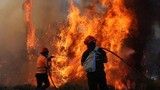Cảnh Hy Lạp chìm trong biển lửa vì cháy rừng, dân chạy tán loạn