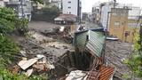 Hiện trường lở đất kinh hoàng, chôn vùi loạt nhà cửa ở Nhật Bản
