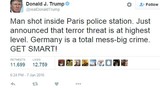 Tỷ phú Donald Trump gây bão mạng vì tưởng Paris nằm ở Đức