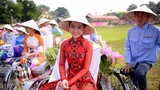 Ngắm dàn người đẹp đạp xe diễu hành Áo dài ở Hà Nội