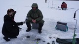 Trải nghiệm thú vị câu cá trên “dòng sông băng” ở Nga