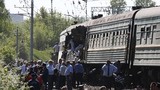 Hiện trường hai tàu hỏa đâm nhau kinh hoàng ở Nga