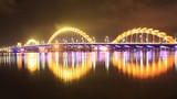 Chiêm ngưỡng vẻ đẹp về đêm của Cầu Rồng Đà Nẵng