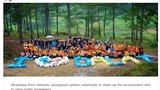 Nhóm bạn Việt Nam làm “Thử thách dọn rác” lọt top 10 thế giới