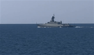 Hải quân Nga phóng siêu tên lửa Kalibr trong tập trận ở biển Caspi
