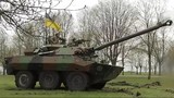 Lính Ukraine: Giáp của xe tăng bánh lốp AMX-10 của Pháp rất mỏng
