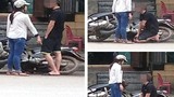 Xôn xao thanh niên bị bạn gái bắt quỳ giữa phố
