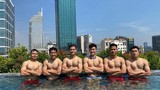 Dàn hot boy U22 Việt Nam cởi áo khoe múi khiến dân mạng phát sốt