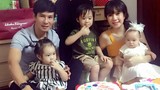 Ca sĩ Lý Hải đón sinh nhật hạnh phúc bên vợ con